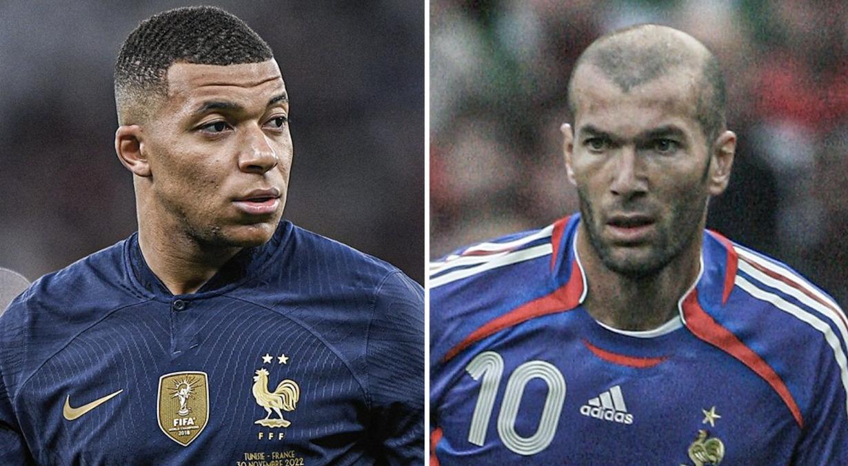 Equipe de France Kylian Mbappé prend la défense de Zinedine Zidane