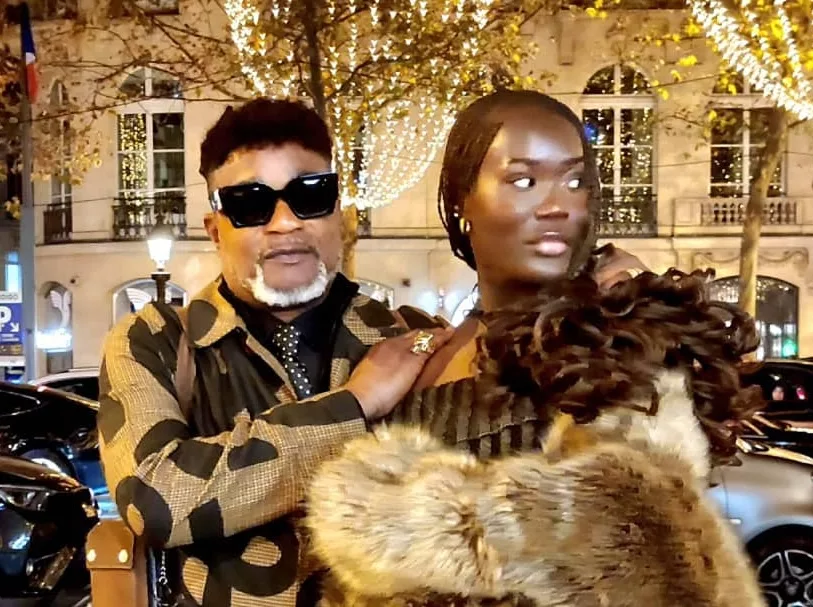 Koffi Olomide Saffiche Avec Avec Sa Fille Kenaya Mbote