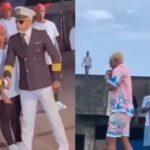 Innoss'B et Awilo Longomba en plein tournage de leur clip