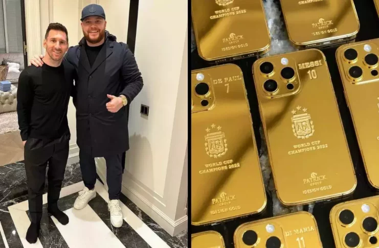Sacre de l'Argentine au Mondial : Leo Messi offre 35 iPhones 14 en or à ses coéquipiers