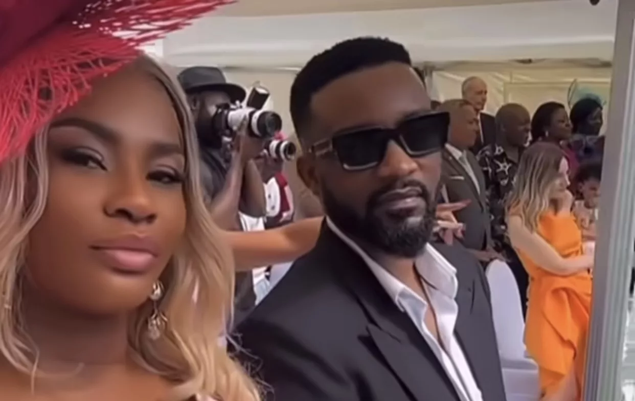 Fally Ipupa Et Nana Ketchup Présents Au Mariage Religieux De La Fille