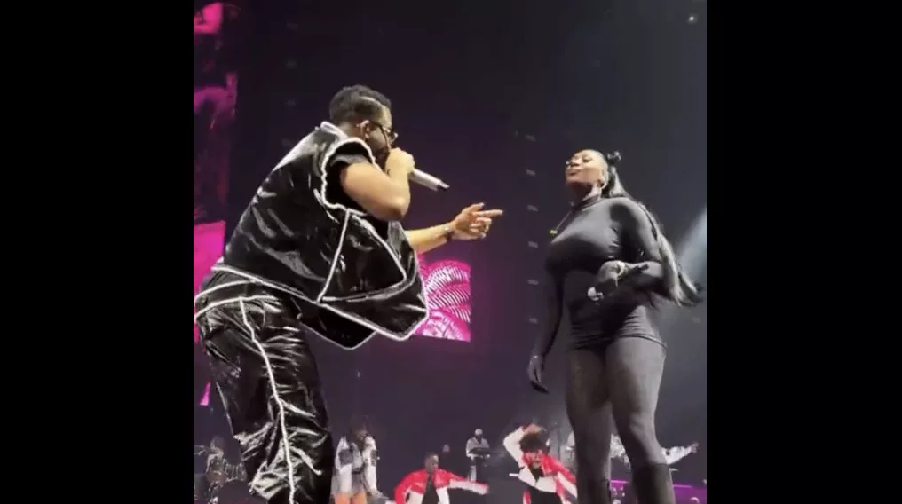 Fally Ipupa et Aya nakamura U-Arena